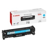 Original 718C (2661B002AA) Canon Cyan Toner Cartridge